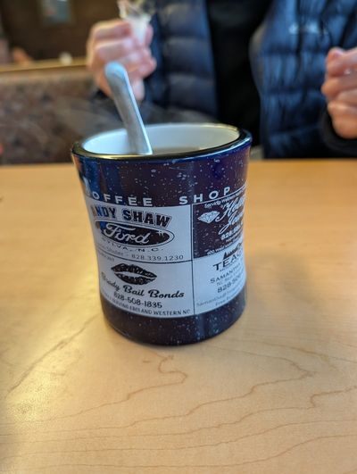 A Coffee Shop coffee mug