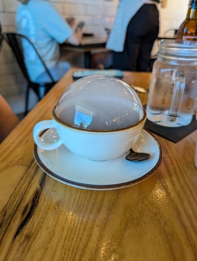 Bistrology's fancy coffee bubble